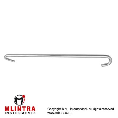 Smellie Decapitating Hook Stainless Steel, 30 cm - 11 3/4" Smellie Decapitating Hook Stainless Steel, 30 cm - 11 3/4"